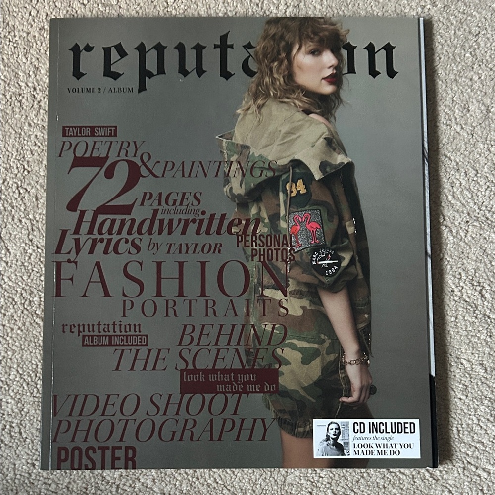 Taylor Swift Reputation Magazine vol. 2